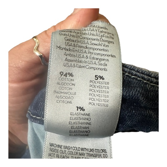 Mother Jeans Dark Wash Skinny The Looker Here Kitty Kitty Size 26 - Picture 7 of 16